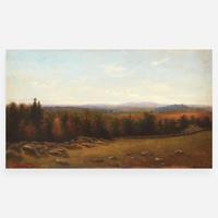 Worthington Whittredge (American, 1820–1910) Purple Mountains