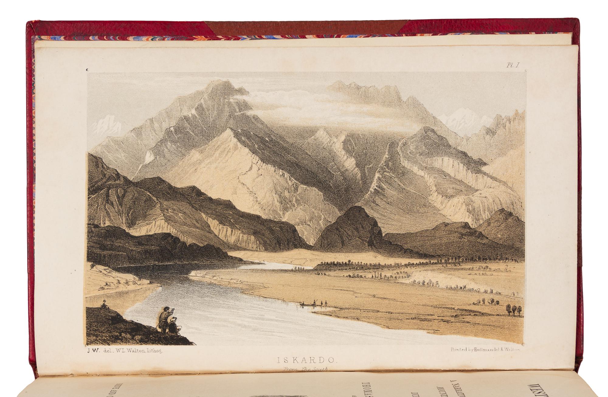 THOMSON, Thomas Richard Heywood (1813-1876). Western Himalaya and Tibet; A Narrative of a Journey... London, 1852. FIRST EDITION.