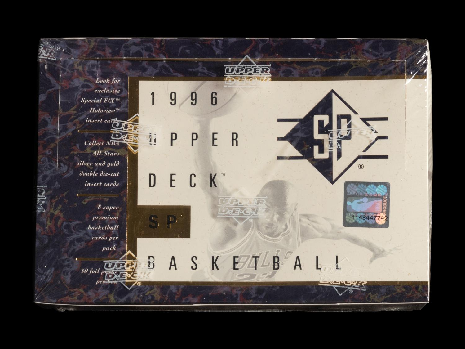 A Factory Sealed Box of 1996 Upper Deck SP Basketball Cards