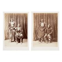 Alexander Gardner AND William Henry Jackson (Scottish-American, 1821-1882; American, 1843-1942) — Studio Portraits of Cheyenne and Arapaho Washington, DC 1871-1873