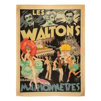 Les Walton's Marionettes Poster