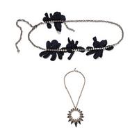 Various Designers, Three Necklaces Including Celine and Lanvin