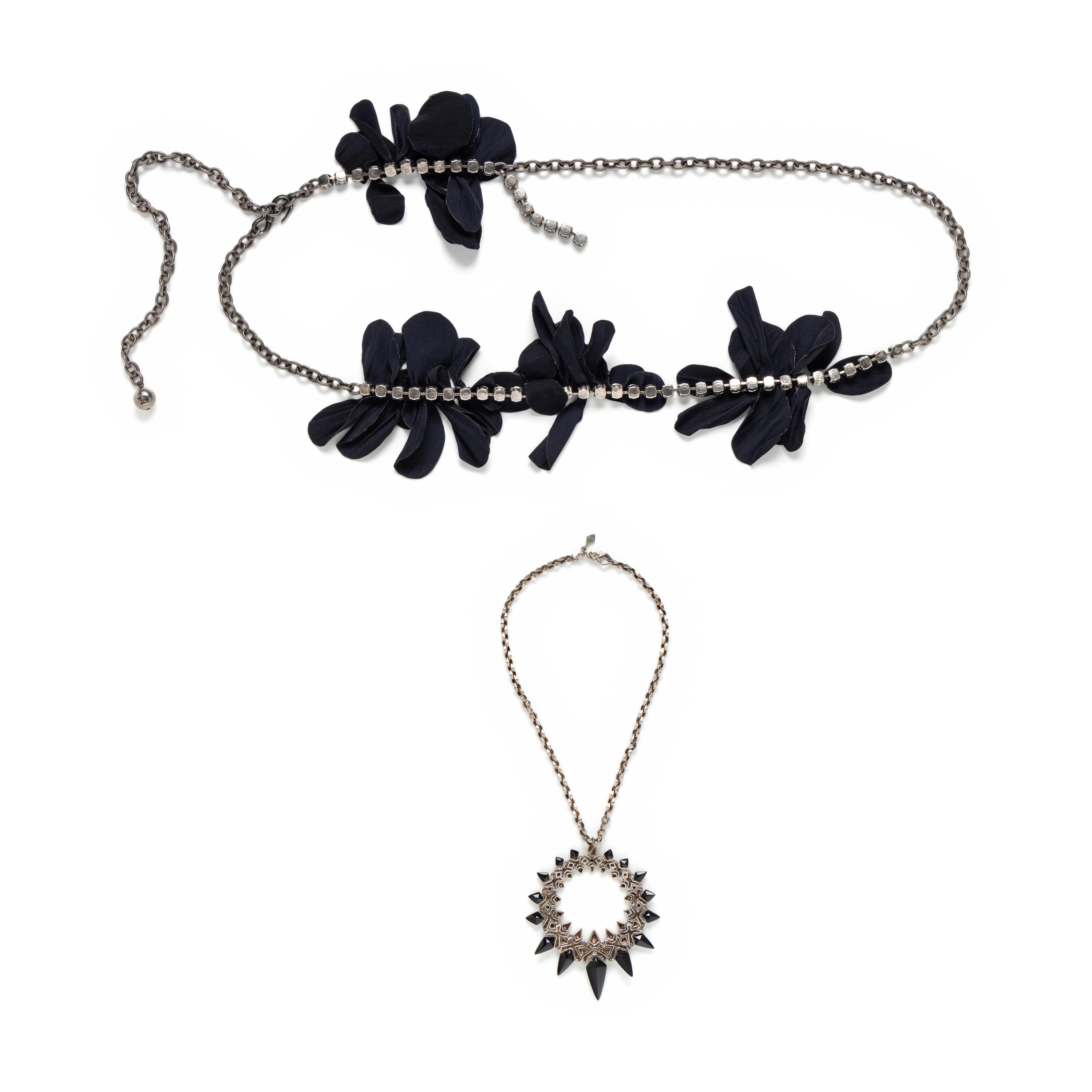 Various Designers, Three Necklaces Including Celine and Lanvin