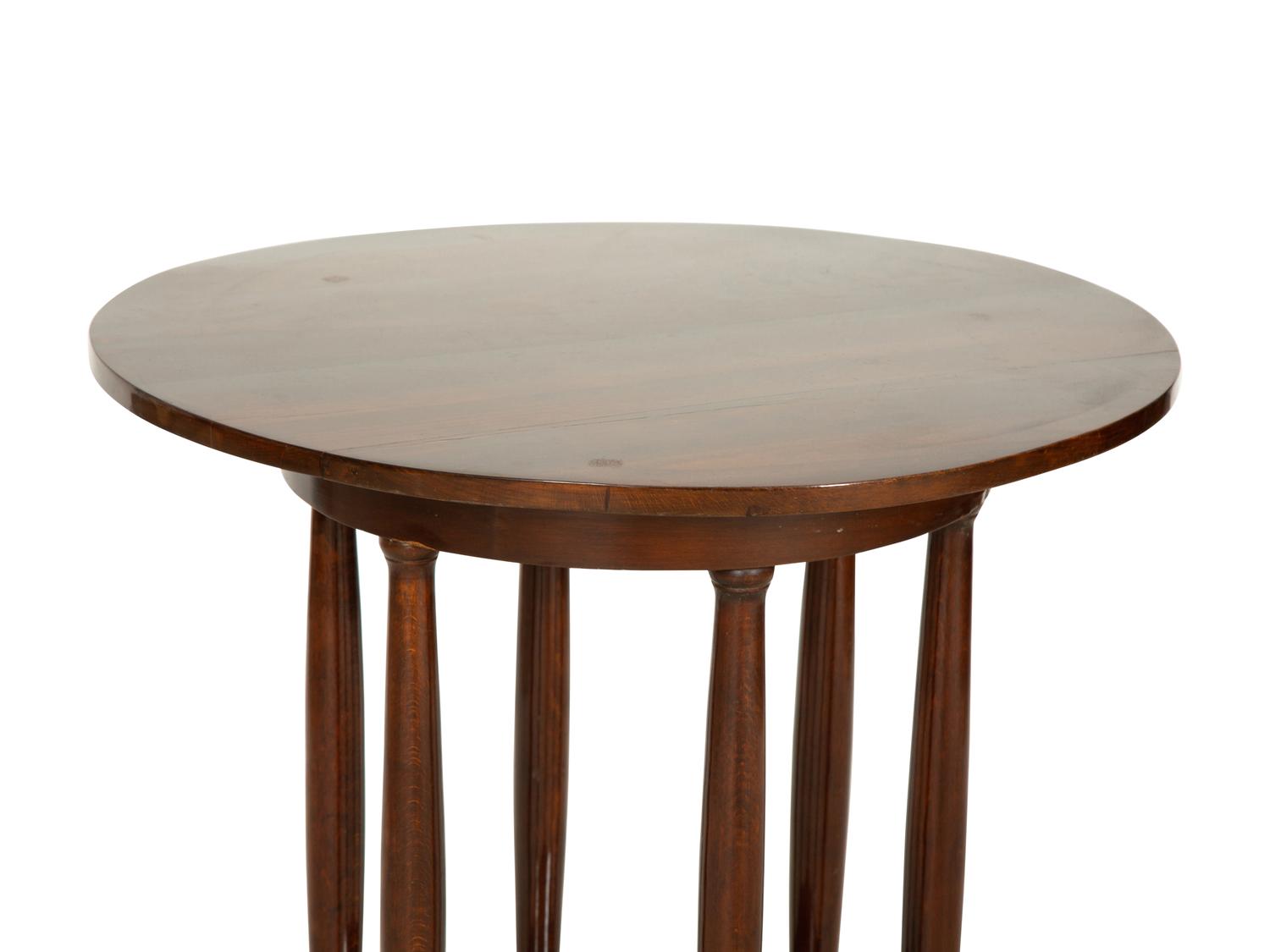 A Louis Philippe Style Mahogany Side Table