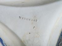 Five Wedgwood Blue Jasperware Articles
