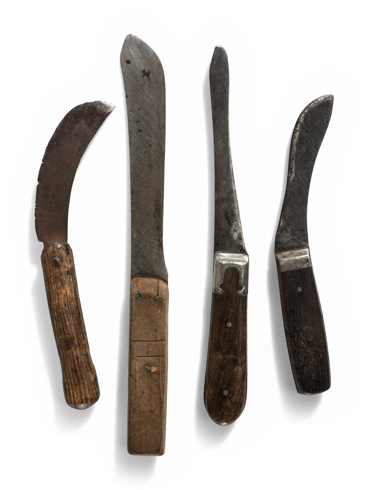 Resharpened Butcher and Skinning Knives