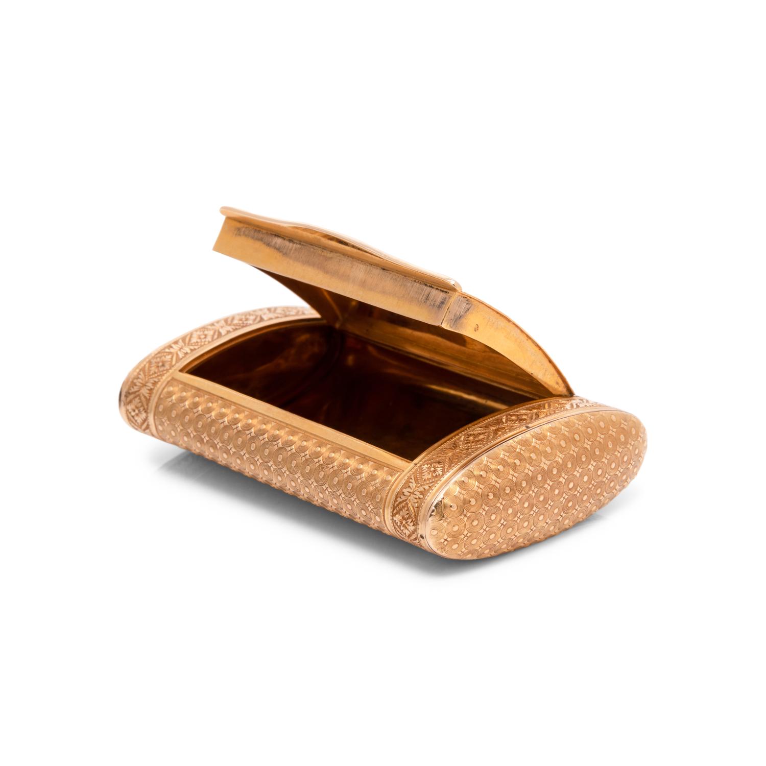 A French Gold Snuff Box