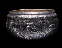 A Southeast Asian Silver Bowl