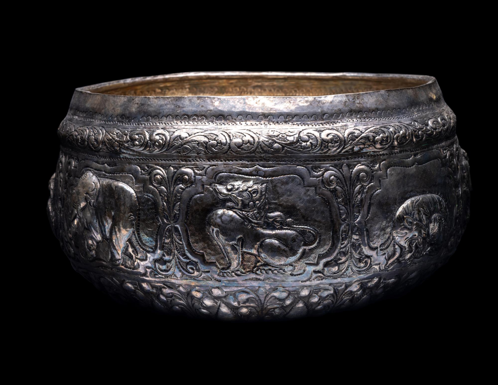 A Southeast Asian Silver Bowl