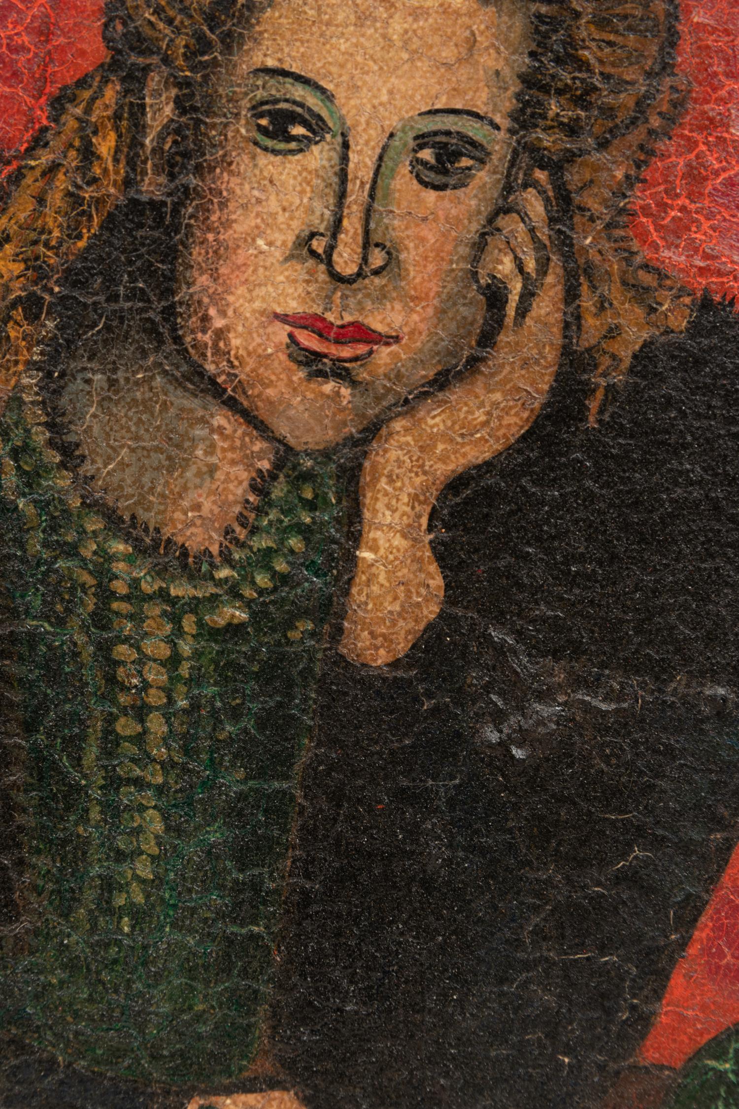 Seated Girl, Ellen