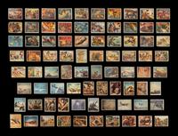 A Collection of Over 125 1950 Topps Freedom’s War Trading Cards
