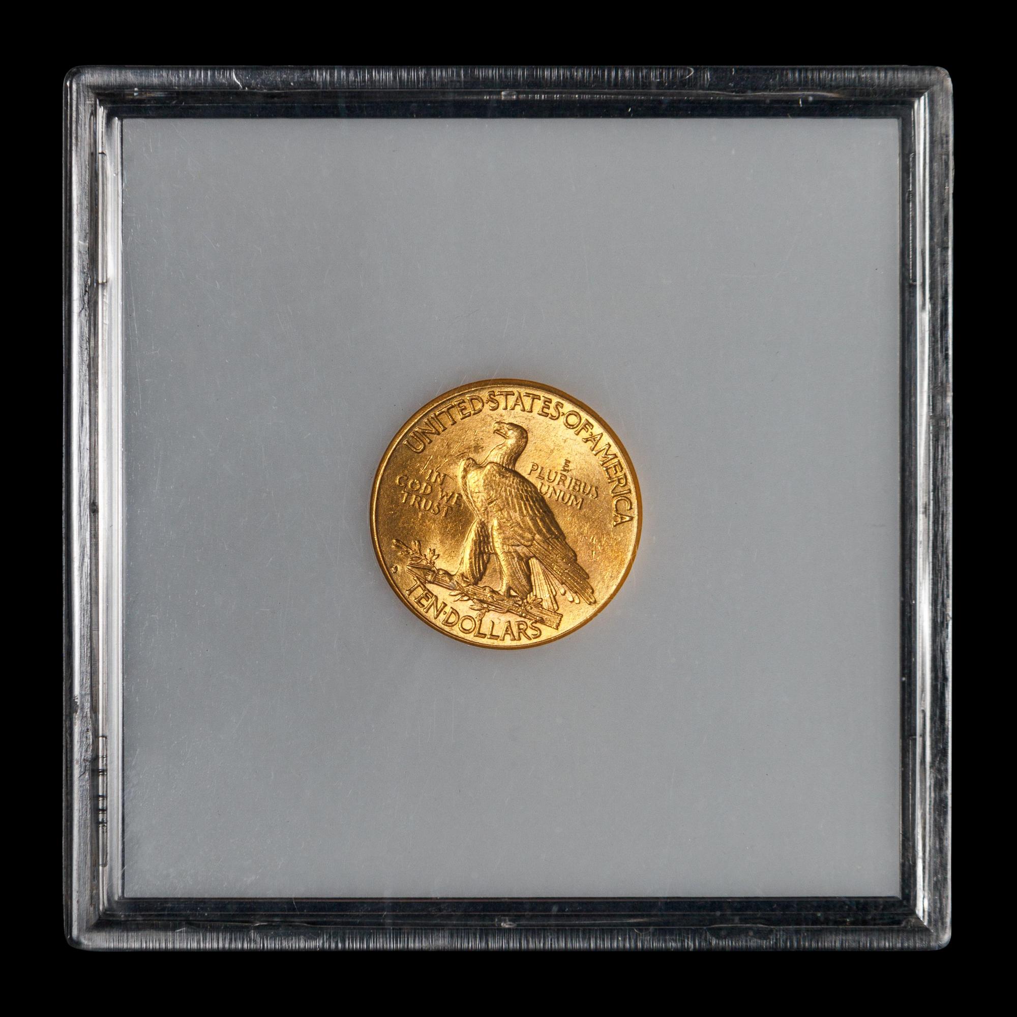 A 1914-D Indian Head $10 Gold Coin