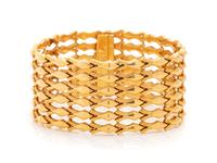 YELLOW GOLD BRACELET