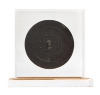 A Bronze 'TLV' Mirror Diameter 6 inches. — WESTERN HAN DYNASTY (206 B.C.- 8 A.D.)