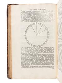 [EUCLID]. SCARBURGH, Charles, Sir (1616-1694). The English Euclide, Being The First Six Elements of Geometry, Translated out of the Greek, with Annotations and useful Supplements . Oxford: Printed at the Theater, 1705.