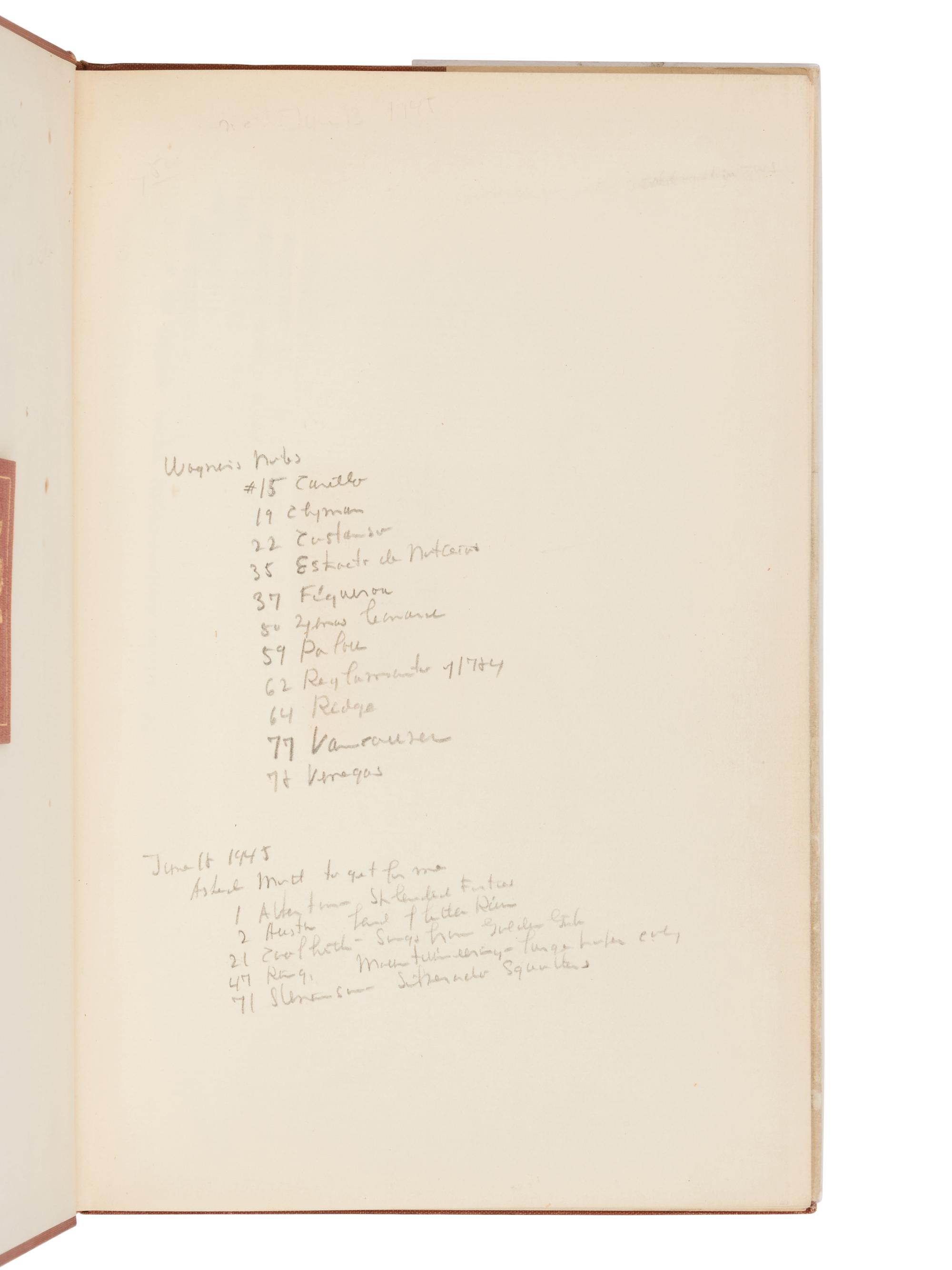 [STREETER, Thomas W. (1883-1965), his copy]. Zamorano 80. A Selection of Distinguished California Books Made by Members of the Zamorano Club . Los Angeles: The Zamorano Club, 1945.