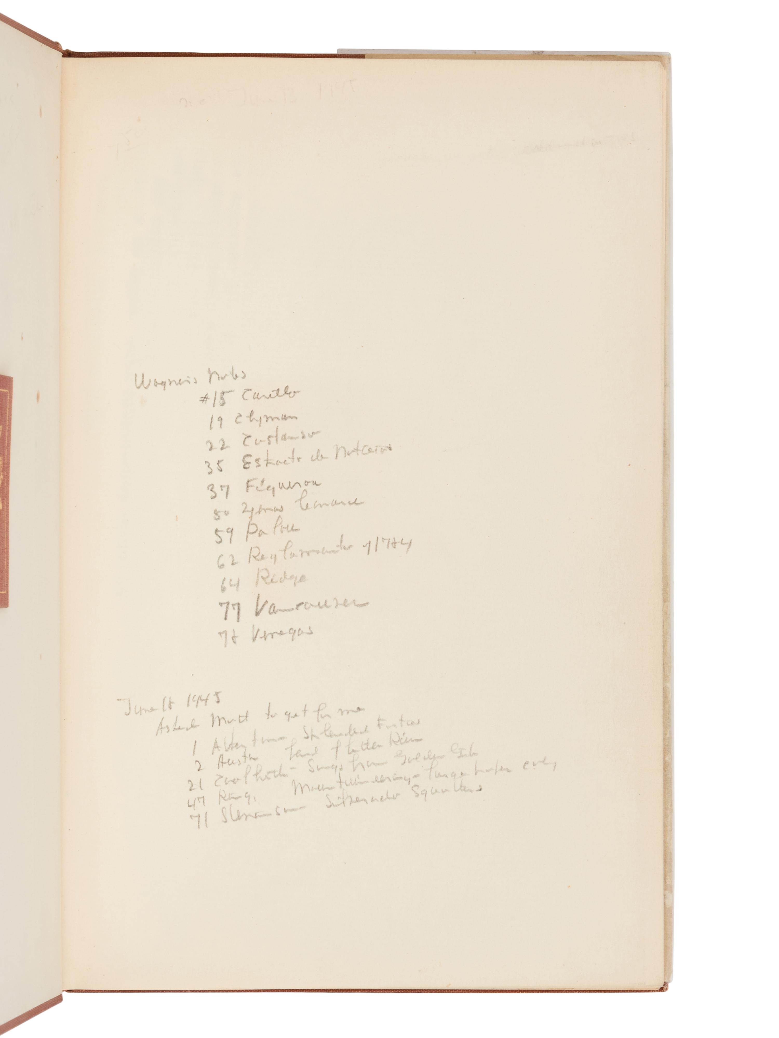 [STREETER, Thomas W. (1883-1965), his copy]. Zamorano 80. A Selection of Distinguished California Books Made by Members of the Zamorano Club . Los Angeles: The Zamorano Club, 1945.