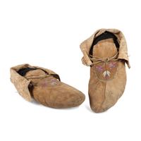 Cree Hide Soft-Soled Moccasins