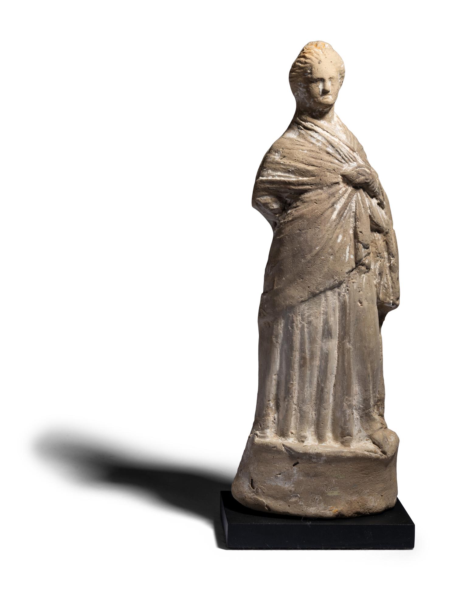 A Greek Terracotta Figure