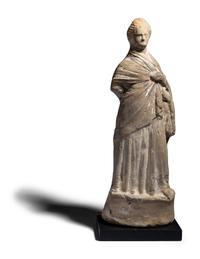 A Greek Terracotta Figure