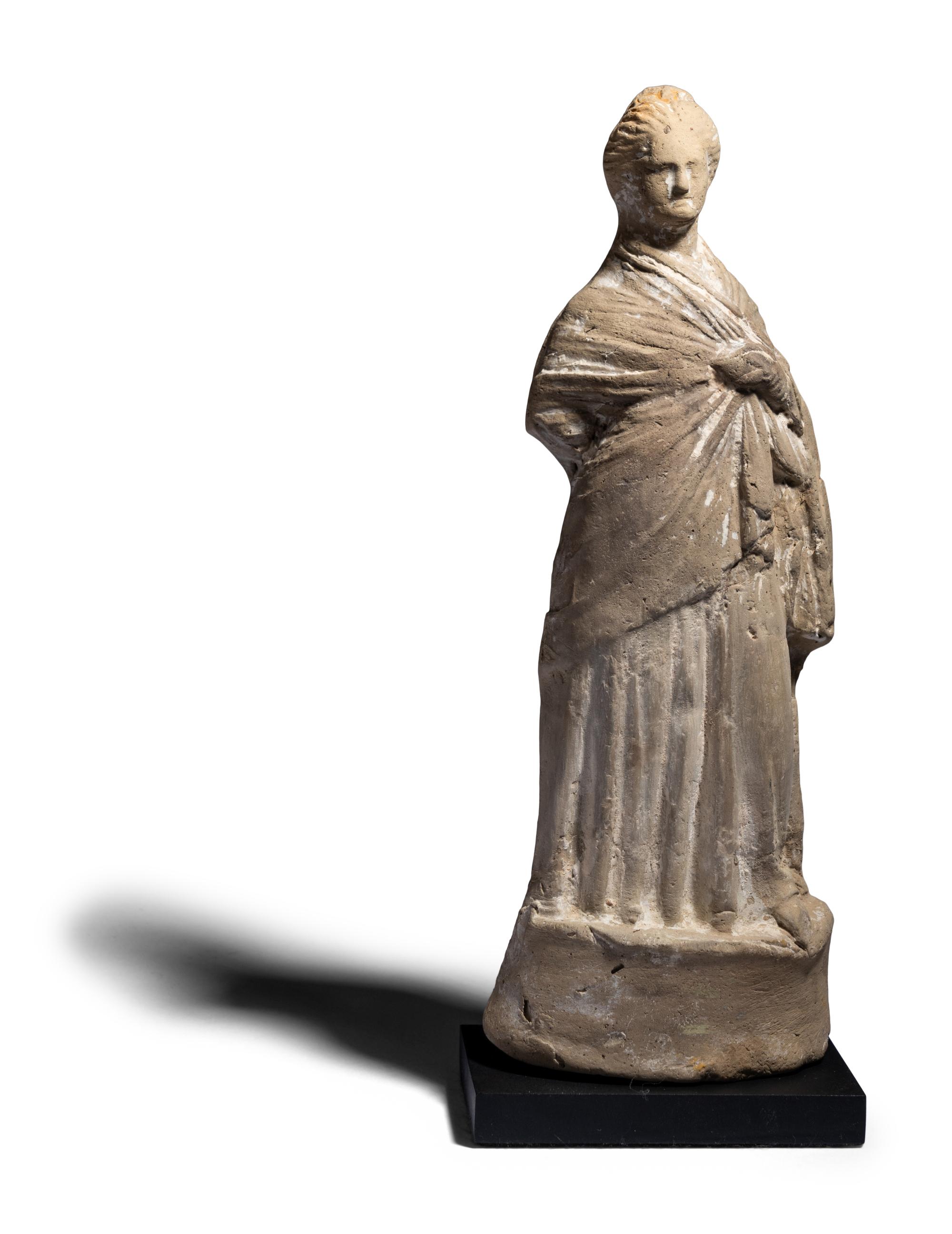A Greek Terracotta Figure