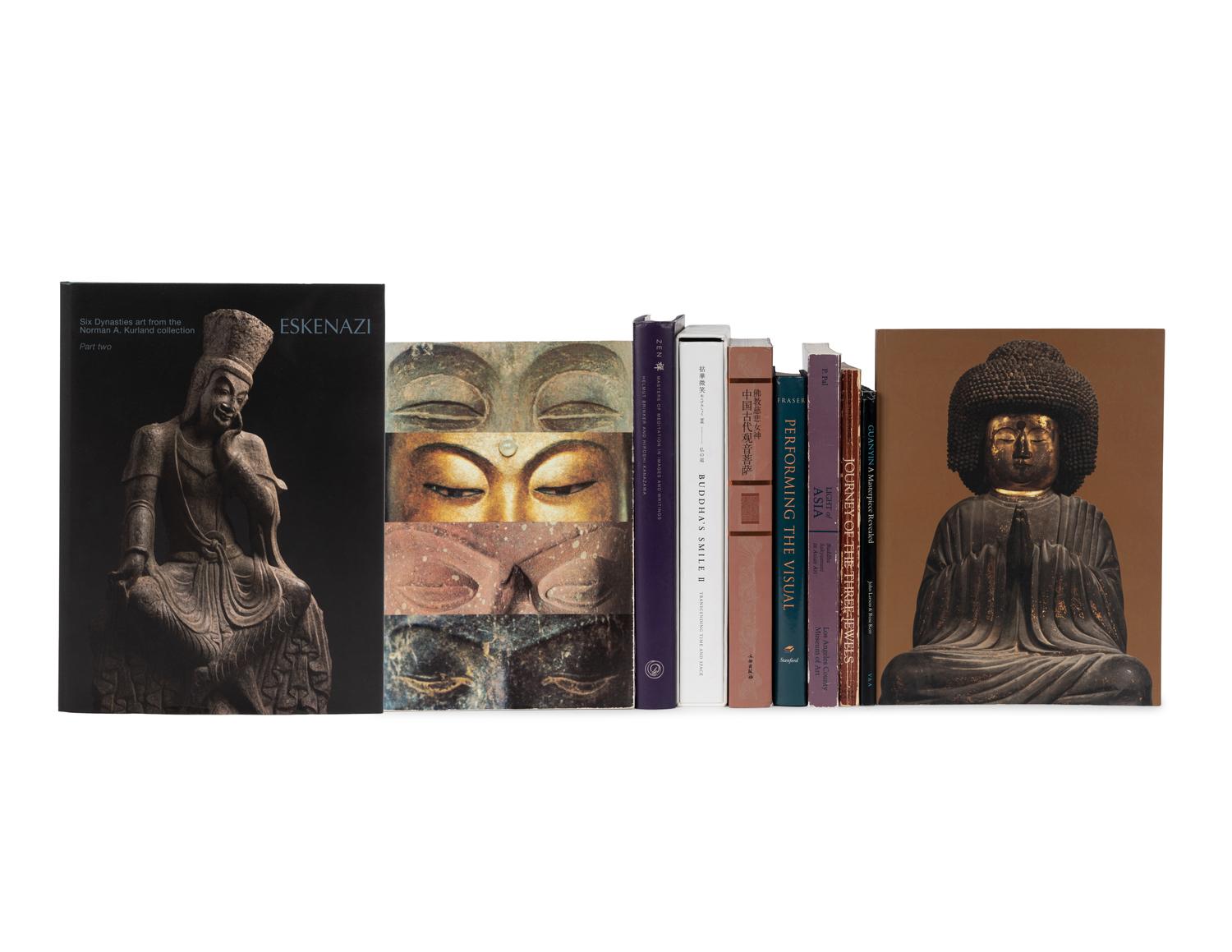 [BUDDHISM & BUDDHIST ART] A group of reference works about Asian Buddhism and Buddhist Art, comprising: