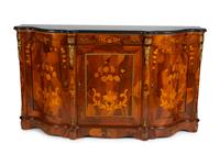 A Louis XV Style Gilt-Metal-Mounted Marquetry Credenza — 20TH CENTURY