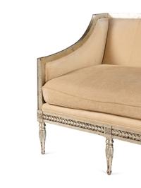 A Louis XVI Style Painted Sofa