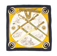 An Hermes Silk Scarf, 35 x 35 inches.
