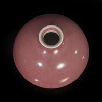 A Chinese copper-red glazed water coupe, Taibo zun 釉里红水丞 Qing dynasty, 18th/19th century ? ???????