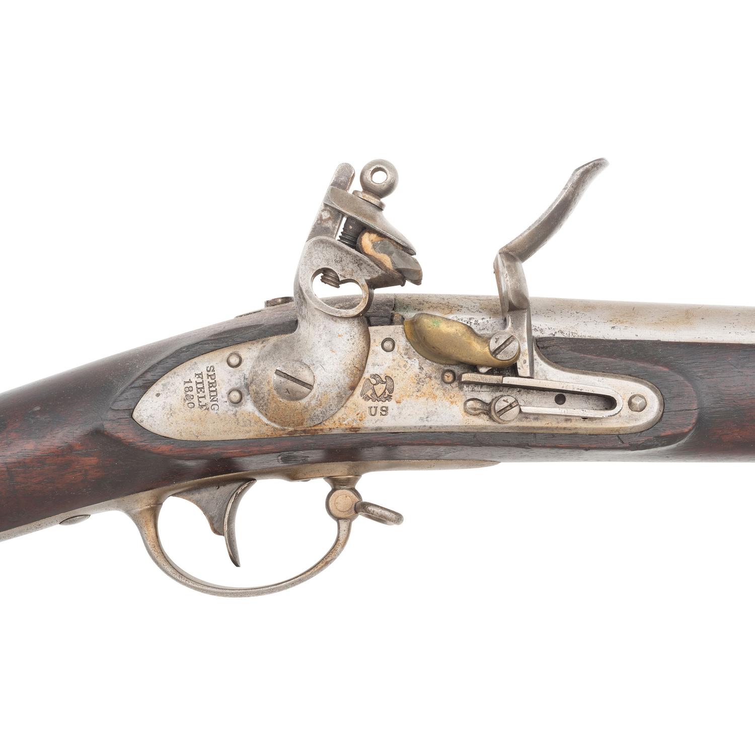 US Model 1828 (1816 Type III) Flintlock Musket by Springfield