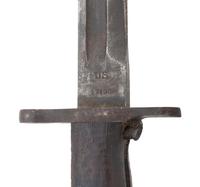 A Belgian Pistol and US M1905 Bayonet