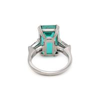 GRAFF, COLOMBIAN EMERALD AND DIAMOND RING
