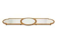 A Continental Gilt Bronze and Mirror Table Plateau