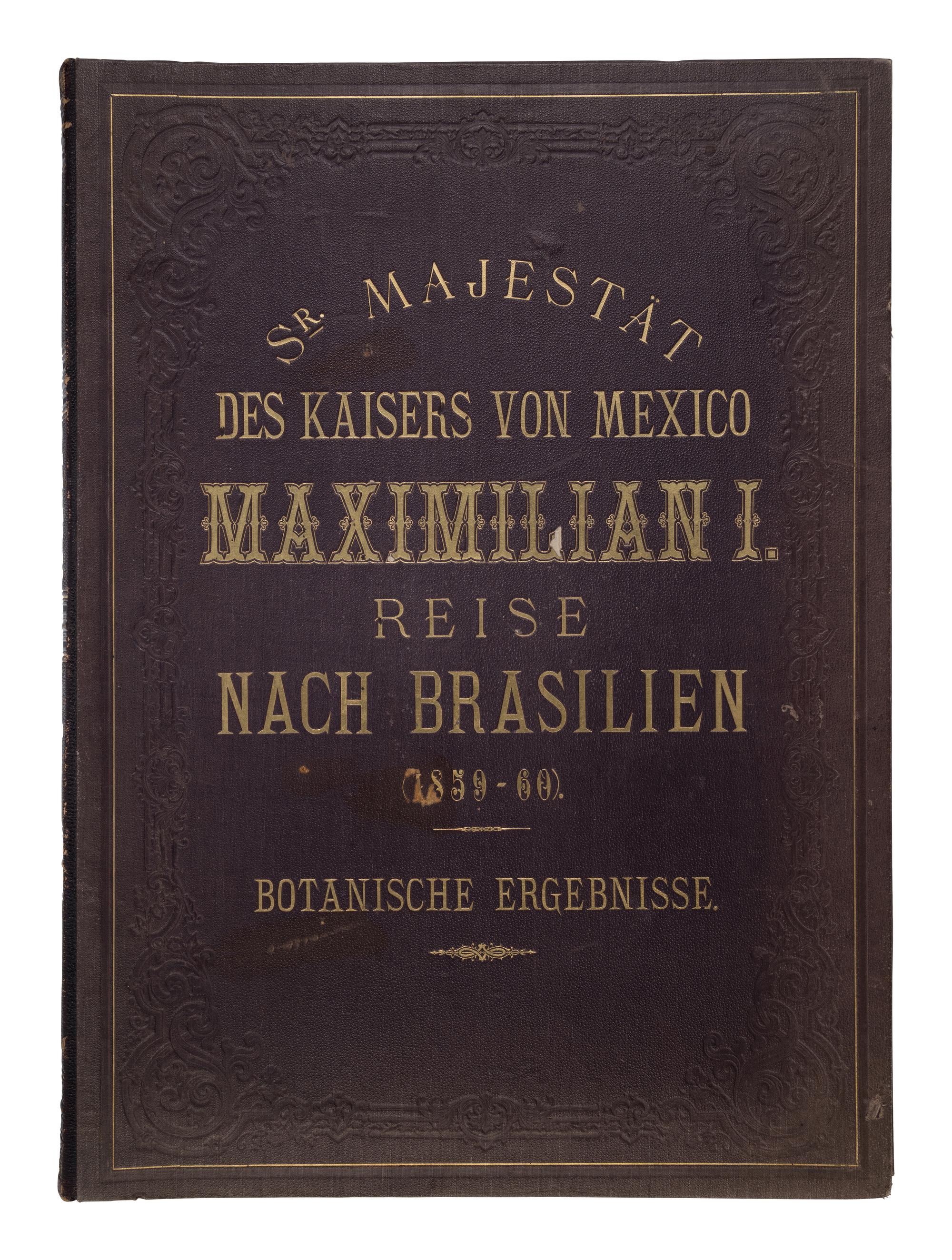 [NATURAL HISTORY]. PEYRITSCH, Johann Joseph (1835-1889). Aroideae Maximilianae . Vienna: Druck und Verlag von Gerold's Sohn, 1879.