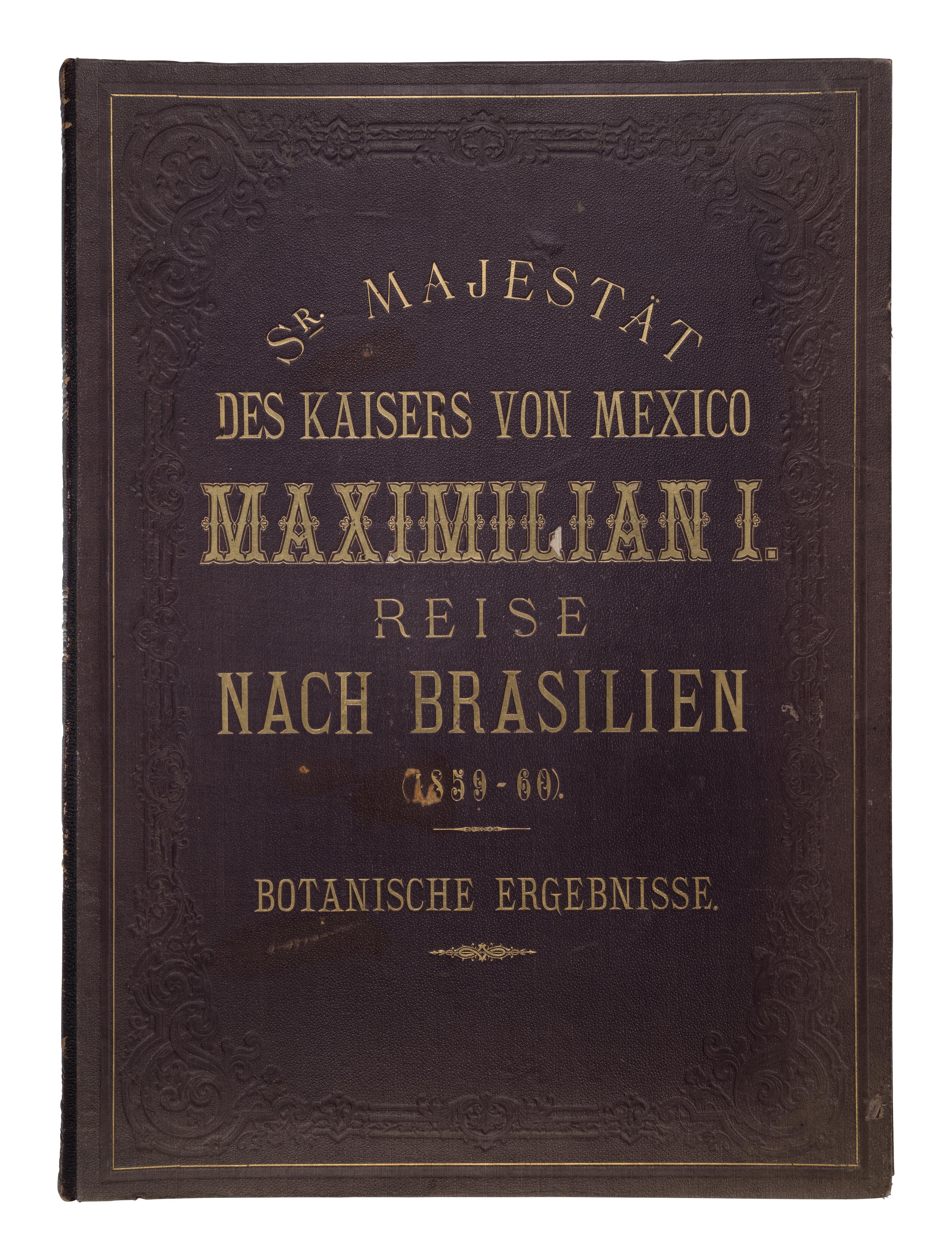 [NATURAL HISTORY]. PEYRITSCH, Johann Joseph (1835-1889). Aroideae Maximilianae . Vienna: Druck und Verlag von Gerold's Sohn, 1879.