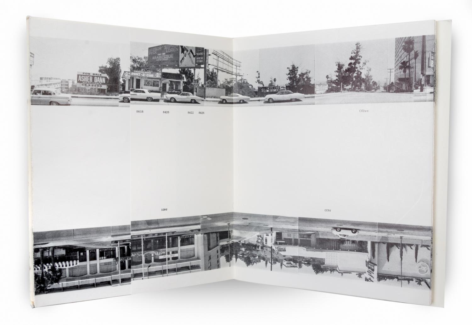 RUSCHA, ED. Every Building on the Sunset Strip. Los Angeles, 1966. Second edition.