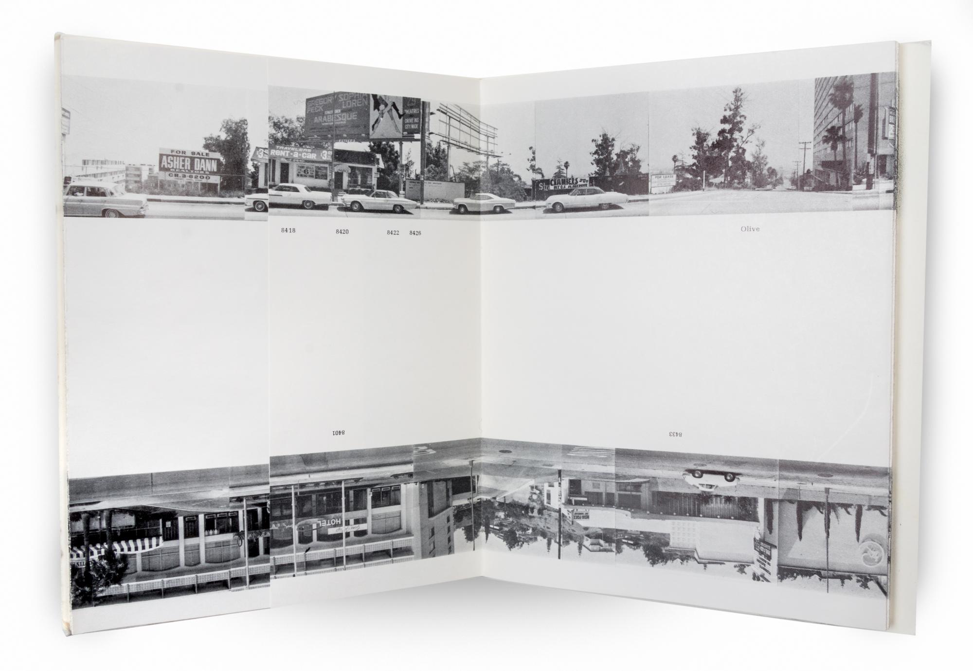 RUSCHA, ED. Every Building on the Sunset Strip. Los Angeles, 1966. Second edition.