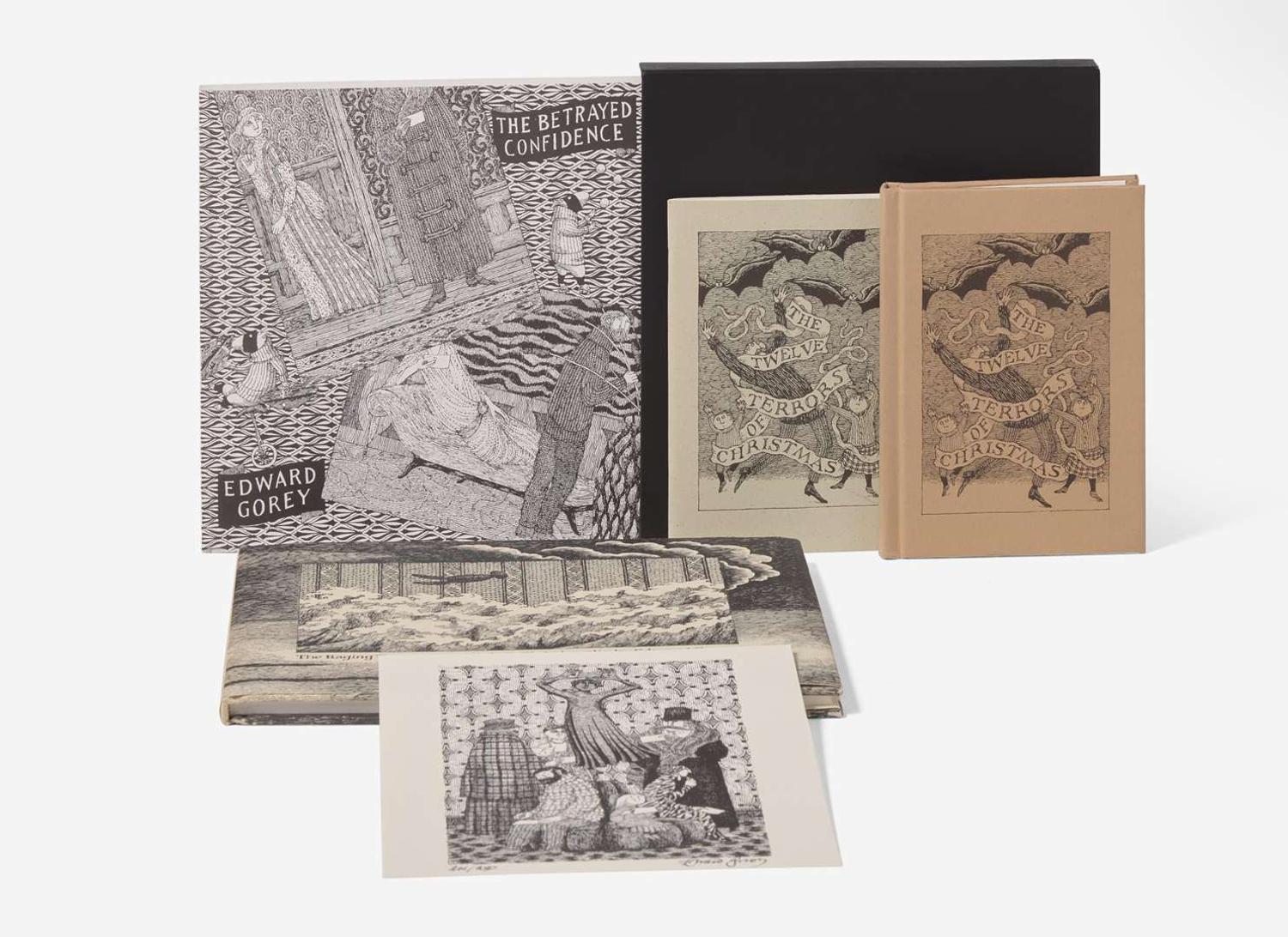[Children's & Illustrated] [Gorey, Edward]: Group of Four Limited Editions