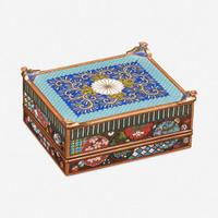 A fine Japanese Cloisonné box 日本珐琅盒子 Late 19th century ??????