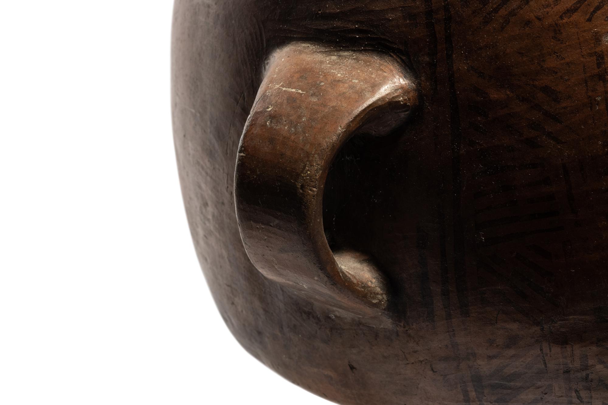An Inca Redware Aryballos