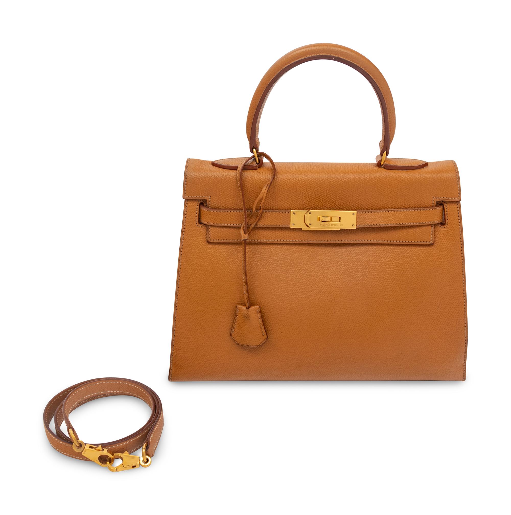 Hermès Kelly Sellier 28 with Strap, 1977