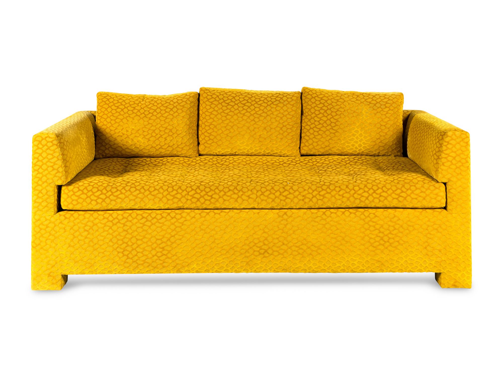 A John Boone St. Thomas Sofa with Custom Upholstery