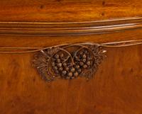 Art Nouveau Carved Bar Suite comprising a bar and a liquor cabinet