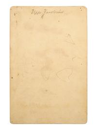 [NATIVE AMERICANS]. [GARDNER, Alexander (1821-1882), photographer]. Cabinet card of Big Head, Upper Yanktonai. [Washington, DC, ca 1872].