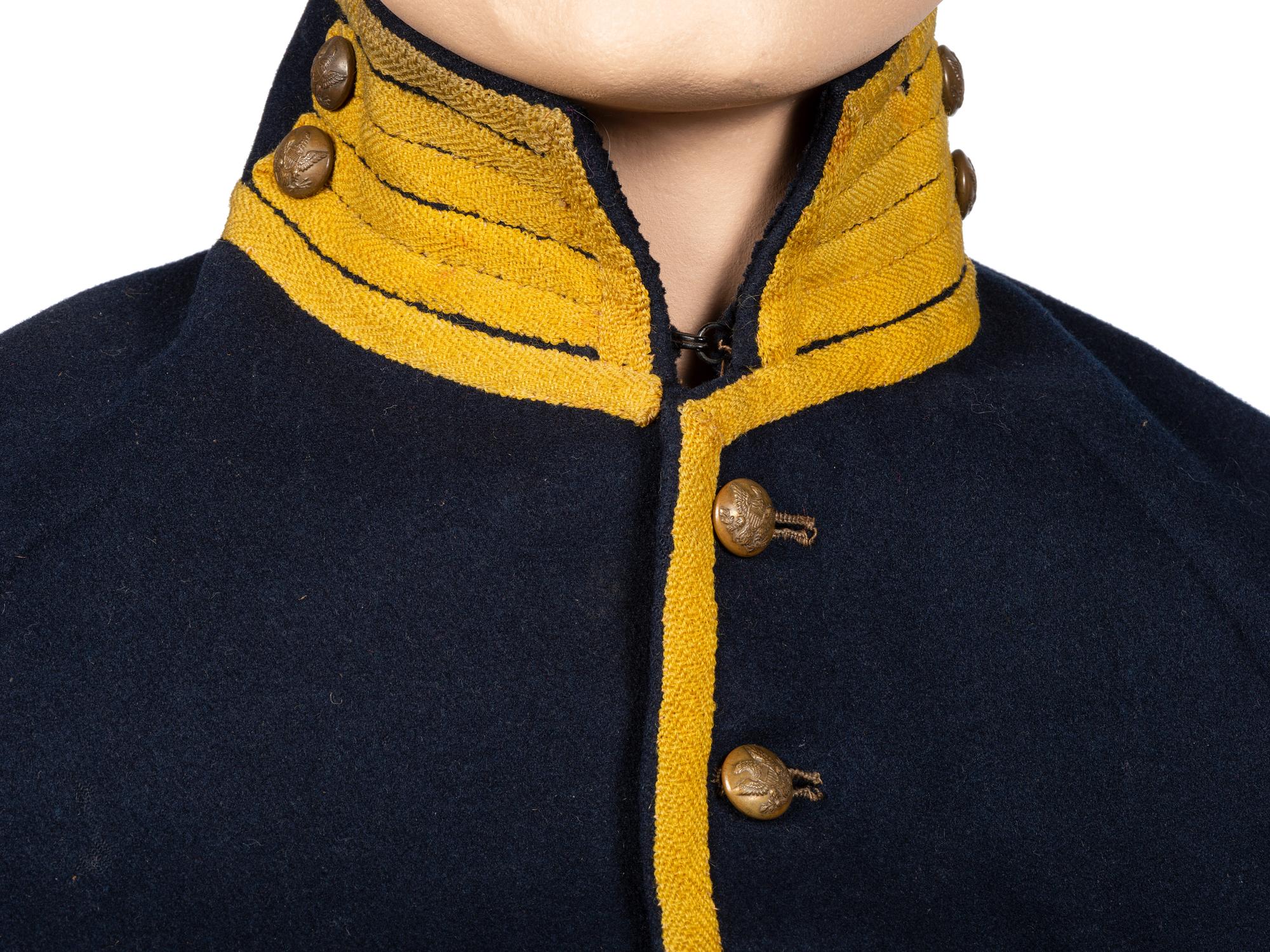 [CIVIL WAR]. Union Cavalry enlisted shell jacket.
