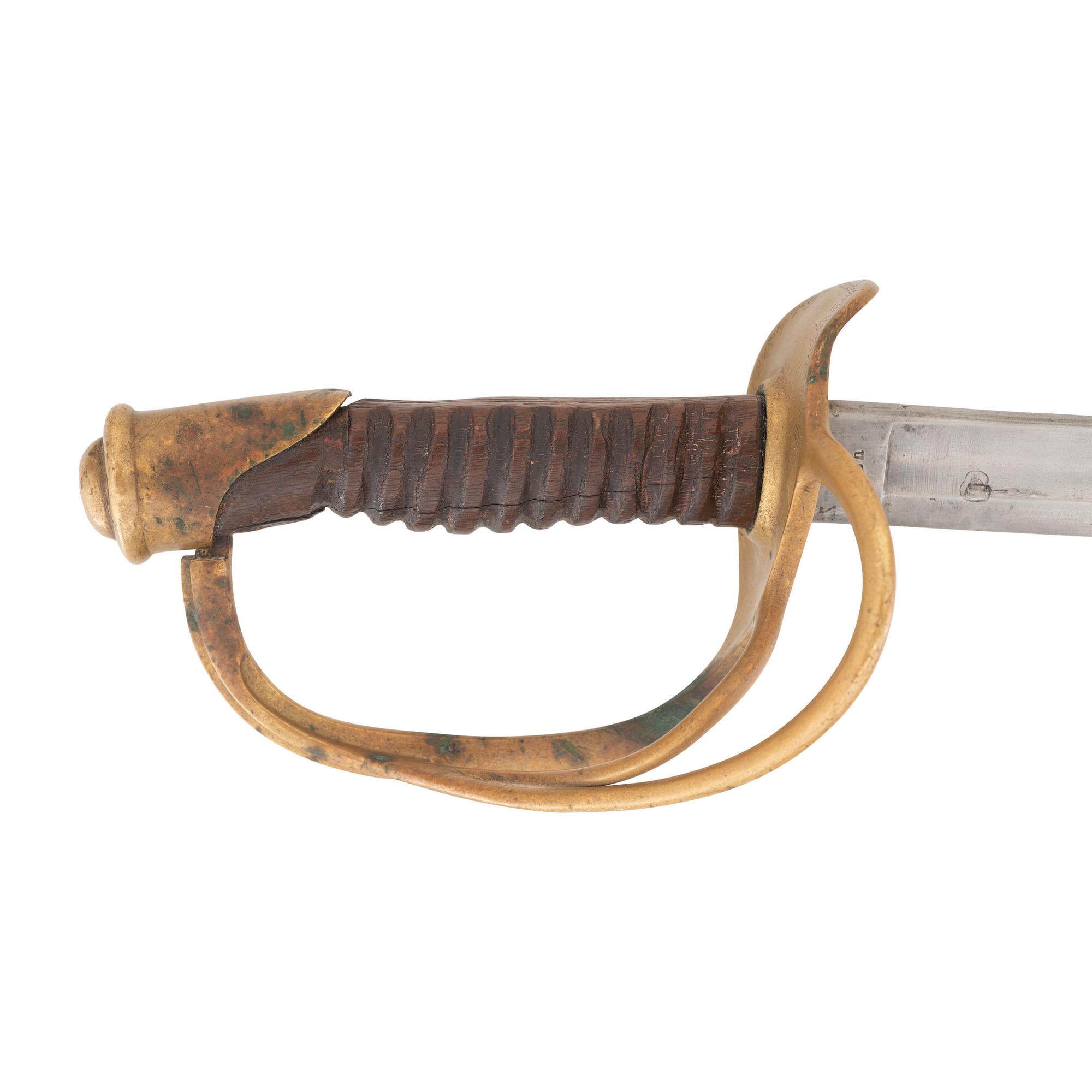 Ames Model 1860 Light Cavalry Saber Presented to Lt. James B Finley, 14th Michigan Artillery.