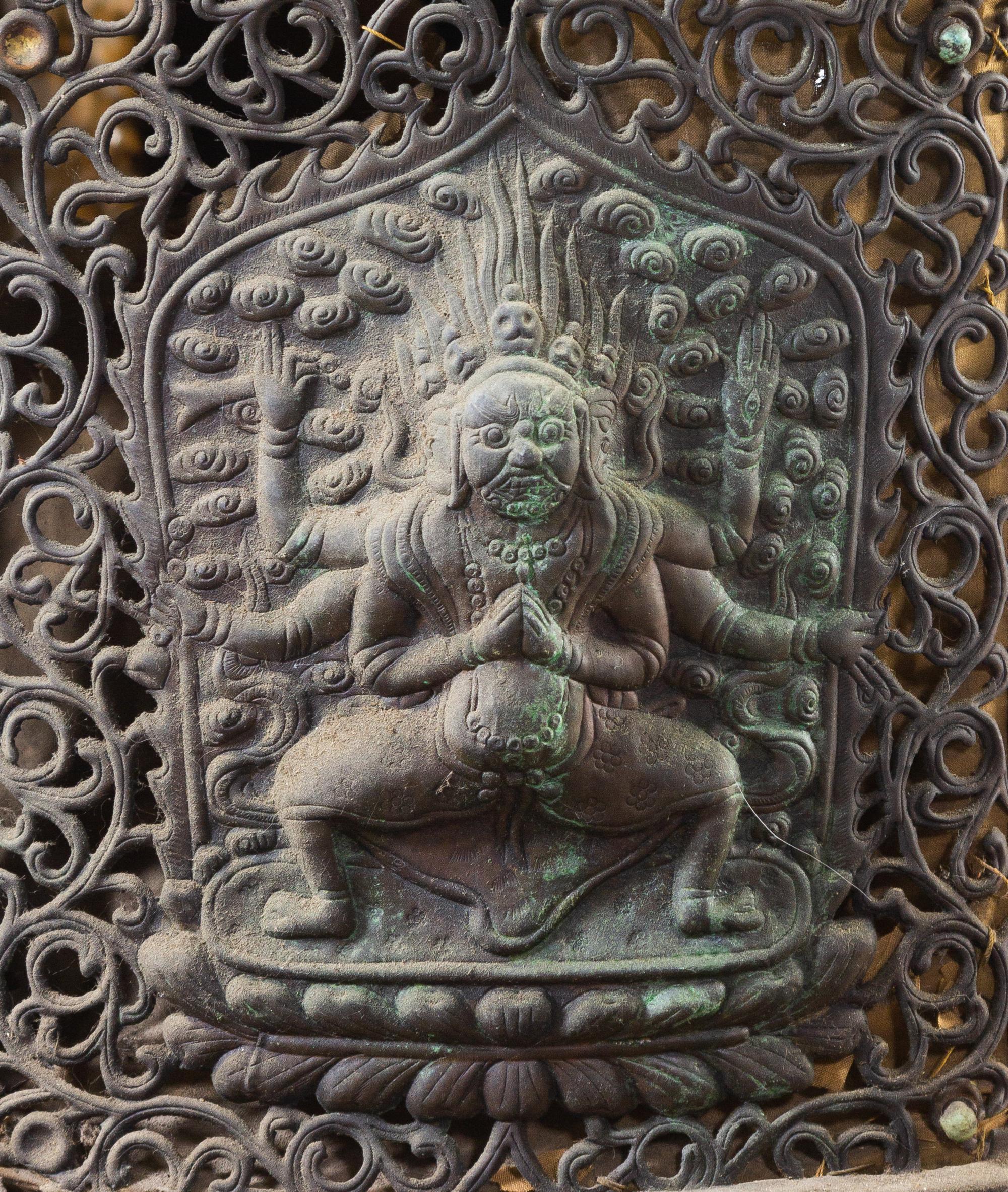 A Large Japanese Bronze Incense Burner