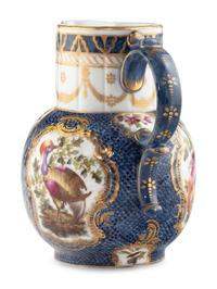 A Samson Porcelain Worcester-Style Pitcher