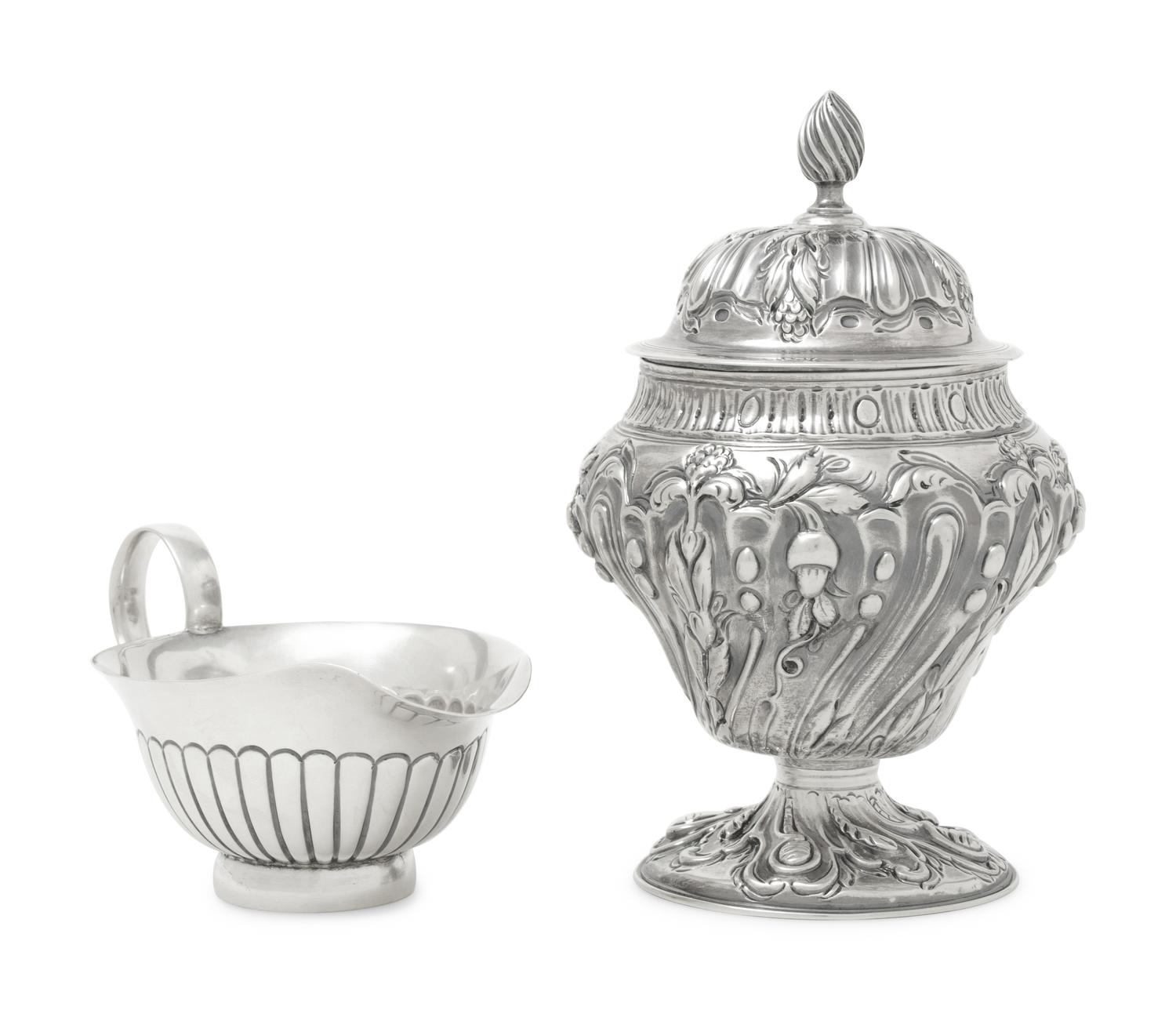 A George III Silver Covered Sugar